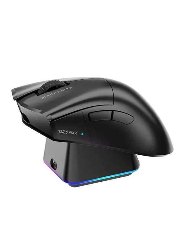 Machenike L8 Max Wireless Gaming Mouse - Black - 4 knappar - Svart