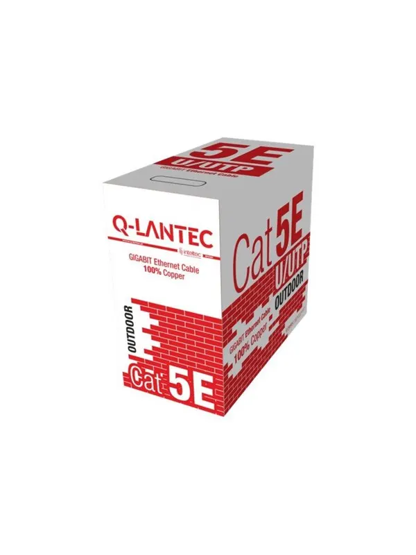 A-LAN Technologie Q-LANTEC bulk cable - 305 m - Svart - 305m