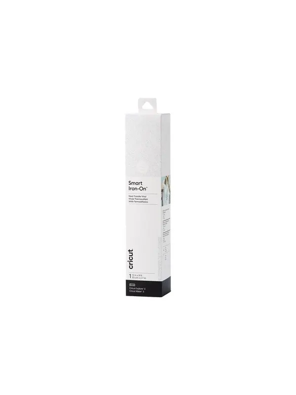 Cricut Smart Iron-On - craft material - 33 cm x 2.7 m - white - vinyl