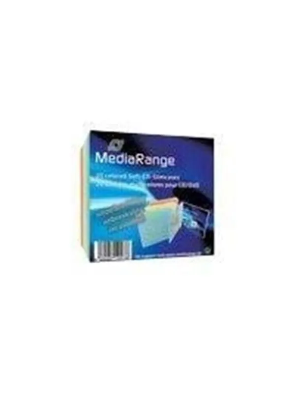 MediaRange Detaljhandelsförpackning CD Soft Slim Case Color (5x4)