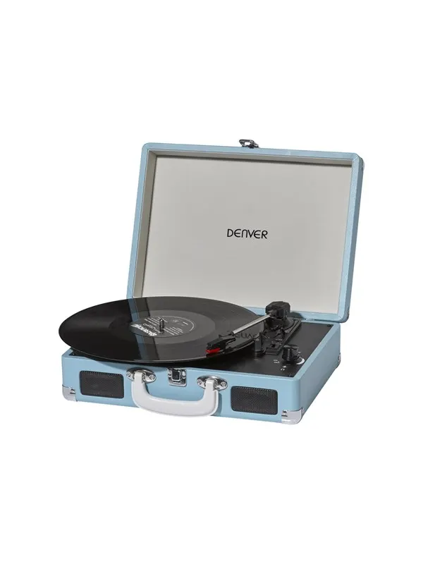 DENVER VPL-120 - turntable - Skivspelare Blue