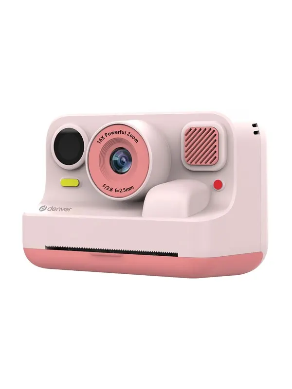 DENVER KPC-1374BTRO Kids print camera with thermal print function Bluetooth connection for print from smartphone