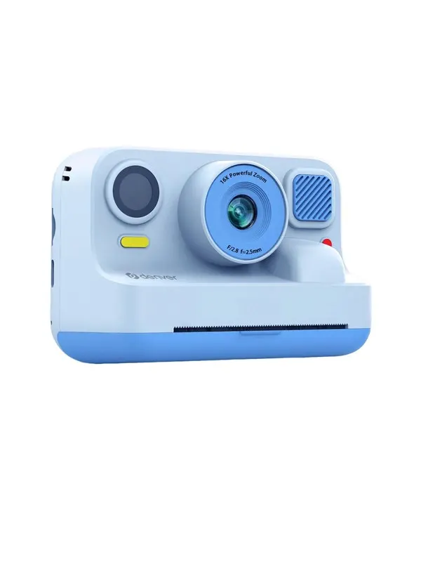 DENVER KPC-1374BTBU Kids print camera with thermal print function Bluetooth connection for print from smartphone