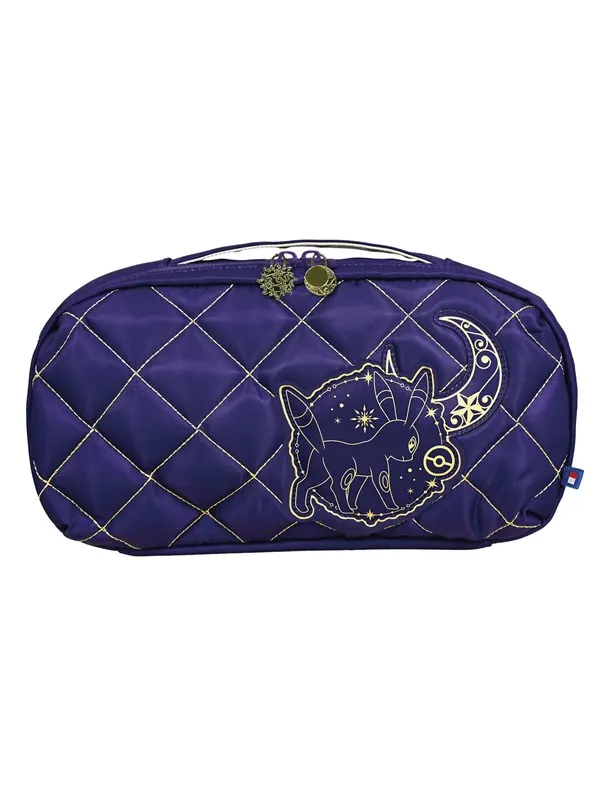 HORI Puff Pouch (Espeon & Umbreon) for Nintendo Switch 2 - Purple - Mid-size - Bag - Nintendo Switch 2