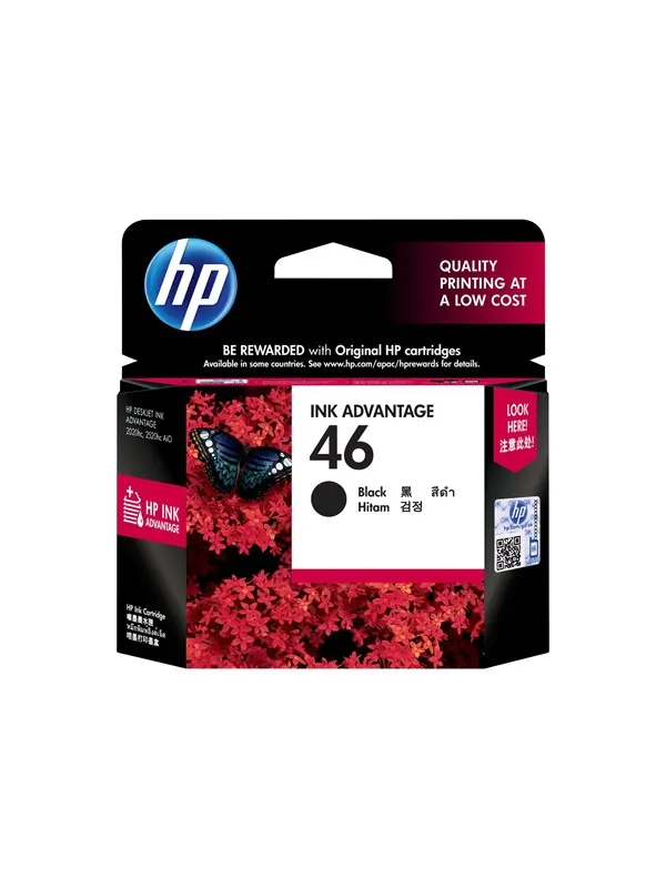 HP 46 / CZ637AE Black Ink