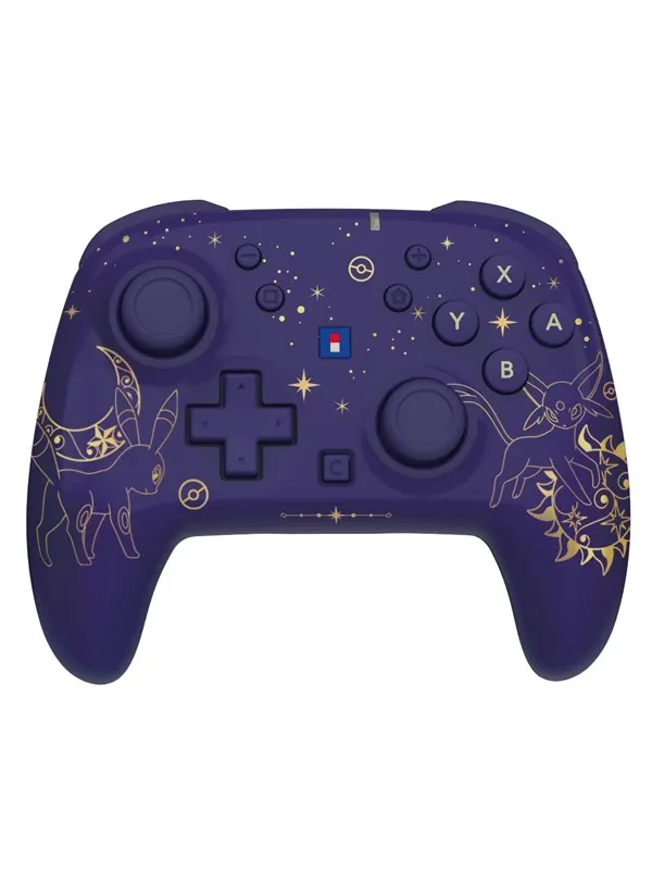 HORI Wireless PAD Turbo (Espeon & Umbreon) for Nintendo Switch 2 - Purple - Wireless Controller - Nintendo Switch 2