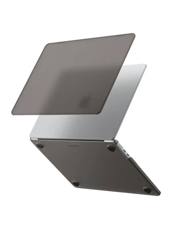 Spigen AirSkin Case for MacBook Air 13" 2023/2024/2025/2026 - Semi-Transparent