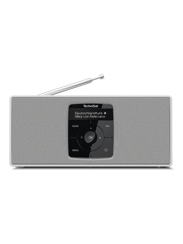 TechniSat DigitRadio 2 S - DAB+ radio - Vit