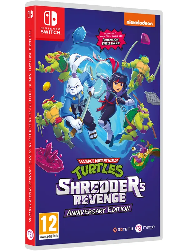 Teenage Mutant Ninja Turtles: Shredders Revenge (Anniversary Edition) - Nintendo Switch - Beat 'em Up