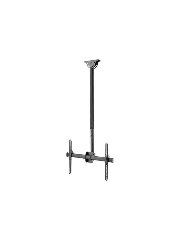 Deltaco Office ARM-0401 mounting kit - telescopic - for flat panel - black - Max 50 kg - recommended for 70"