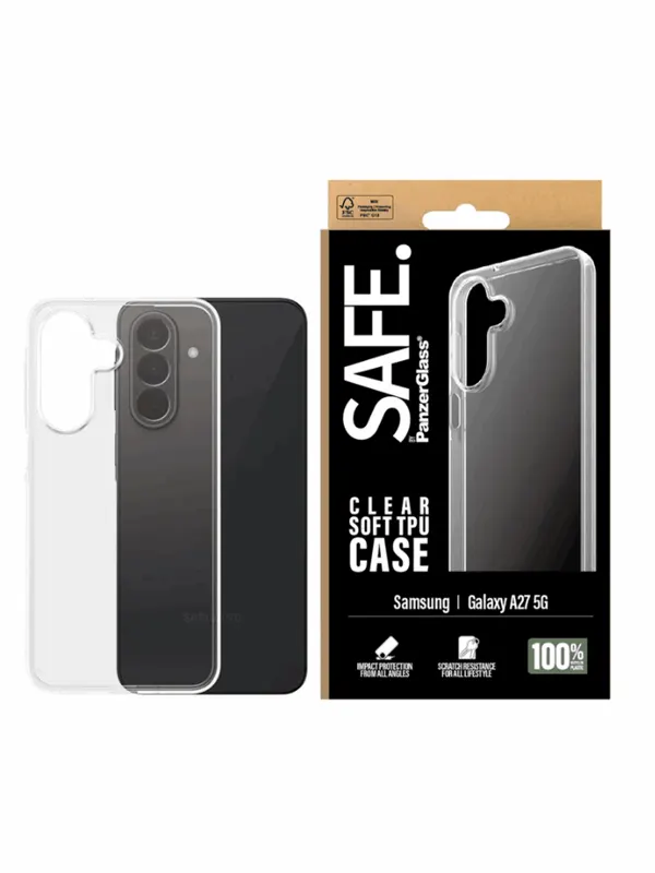 SAFE by PanzerGlass TPU Case Transparent Samsung Galaxy A27