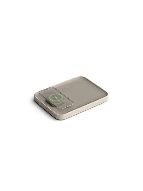 Twelve South Valet - Leather Charging Tray | Qi2 15W | USB-C 35W | Paupe