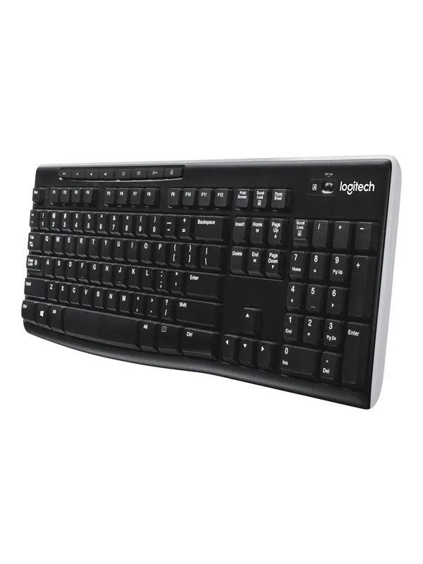 Logitech Wireless Keyboard K270 - Tangentbord - Tjeckiska