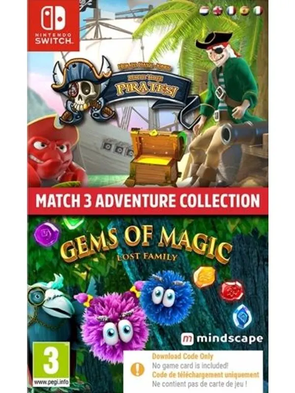 Match 3 Adventure Collection (Code in a Box) - Nintendo Switch - Pussel