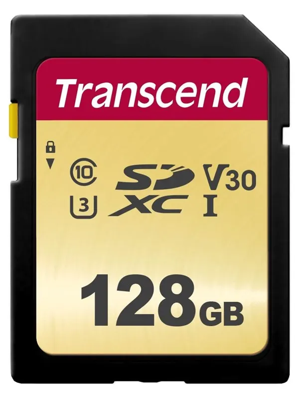 Transcend 500S SDXC UHS-3 - 128GB