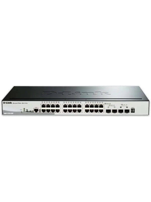 D-Link SmartPro DGS-1510-28P - switch - 28 port