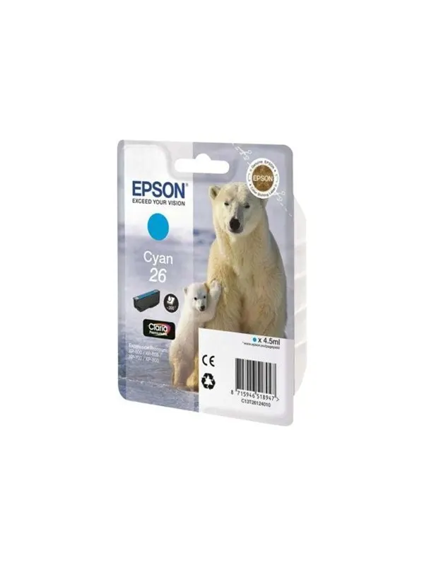 Epson 26 Ink Cartridge - Bläckpatron Blå