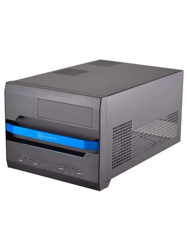 SilverStone SST-SG12B - Black - Chassi - Cube - Svart