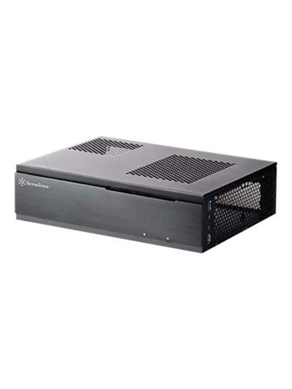 SilverStone MILO ML06 - Chassi - Desktop slimline - Svart