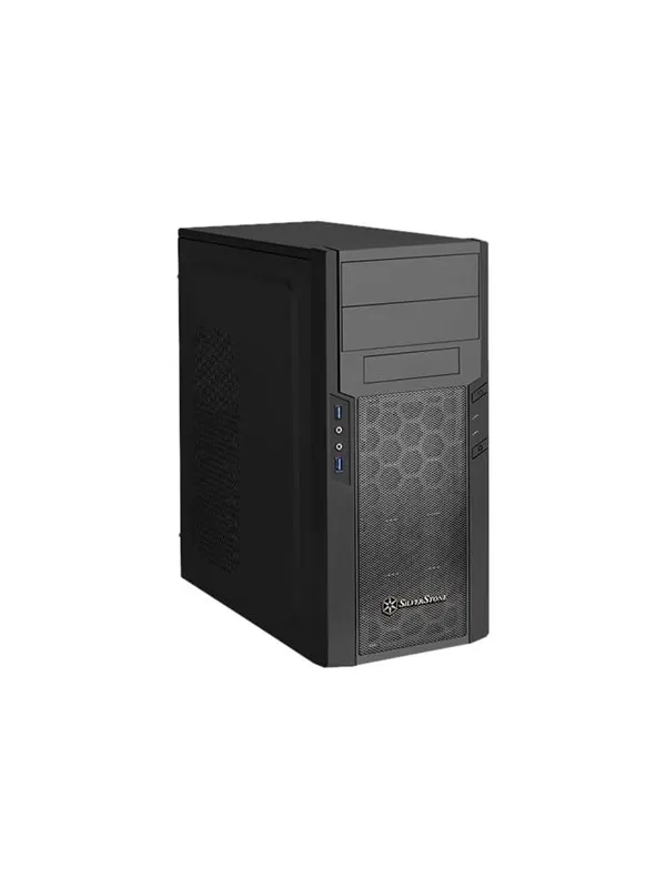 SilverStone Precision PS13 - tower - ATX - Chassi - Miditower - Svart