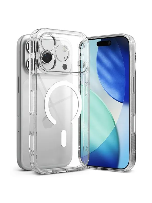 Ringke Magnetic MagSafe Case for iPhone 17 Pro Max - Transparent