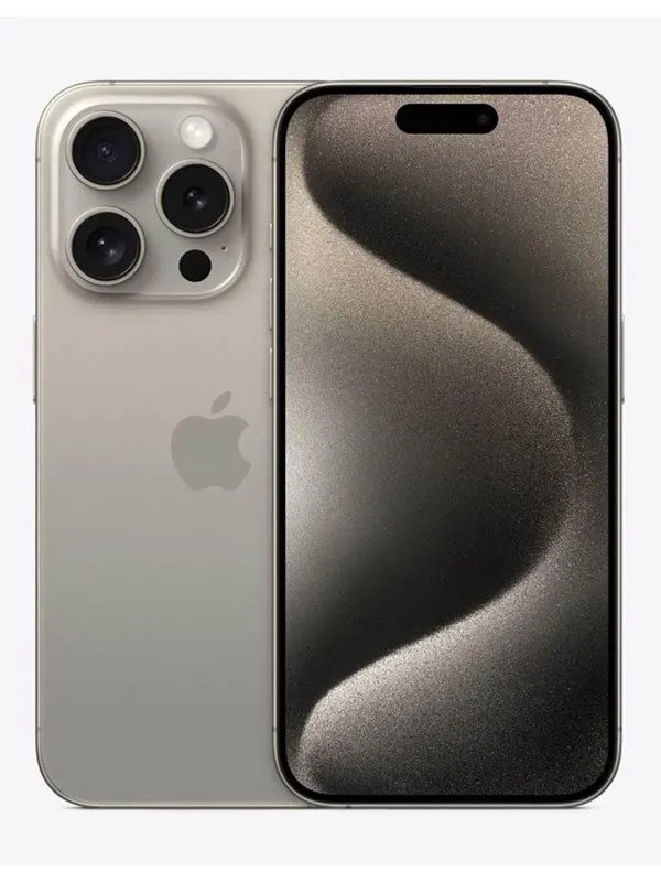 Apple iPhone 15 Pro 128GB - Natural Titanium (Refurbished - Very Good)