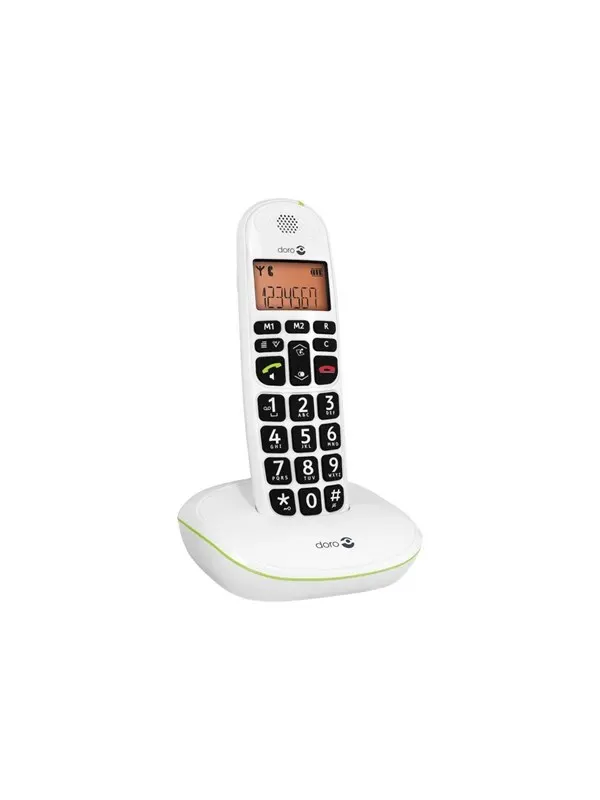 Doro PhoneEasy 100w - trådlös telefon med num