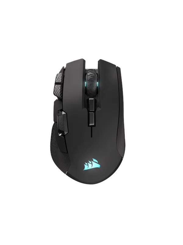 Corsair Ironclaw Wireless SE - Gamingmus - Optic - 10 knappar - Svart