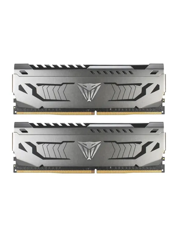 Patriot Viper Steel DDR4-3200 - 16GB - CL16 - Dual Channel (2 pcs) - Intel XMP - Grå