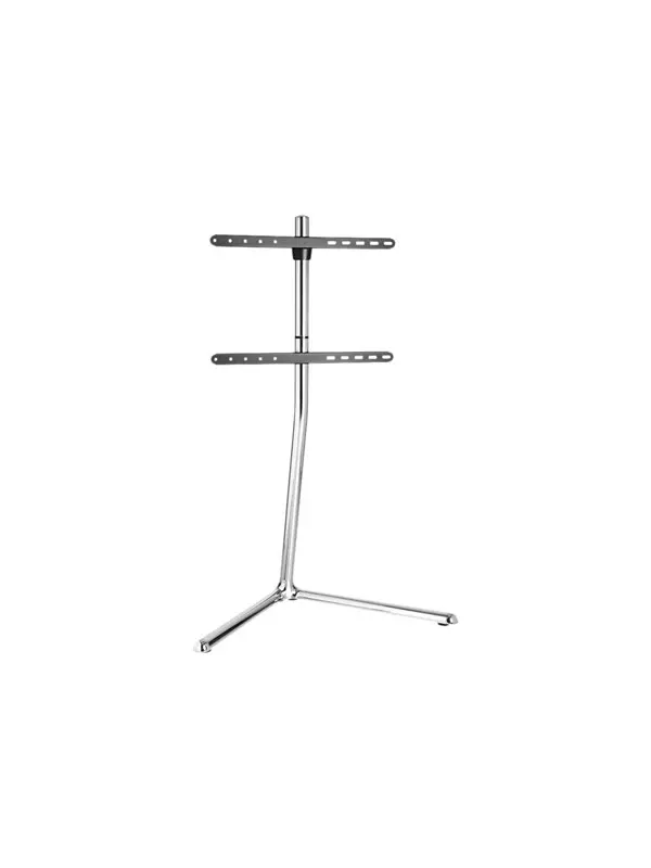 LogiLink TV stand 49-70" with V-Base 40 kg max. chrome - Max 40 kg - recommended for 70"