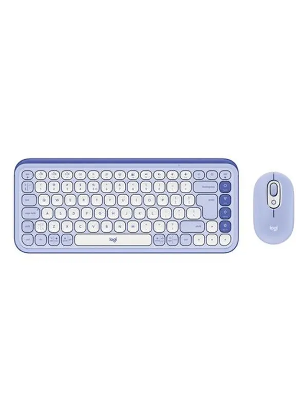 Logitech POP Icon Combo - Tastatur & Mus set - Universal - Vit