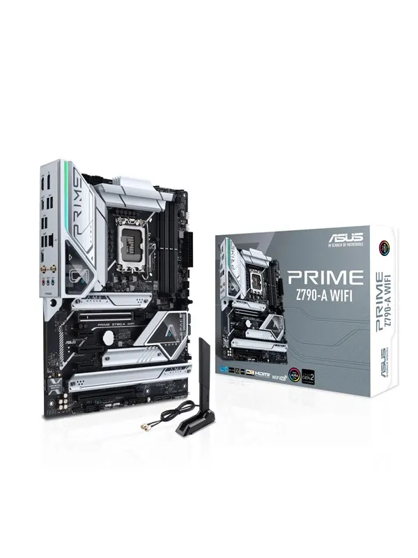 ASUS PRIME Z790-A WIFI (V2) Moderkort - Intel Z790 - Intel LGA1700 - DDR5 RAM - ATX