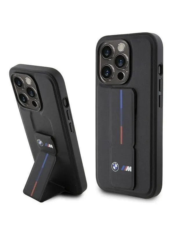 BMW Grip Hot Stamp case for iPhone 15 Pro Max - black