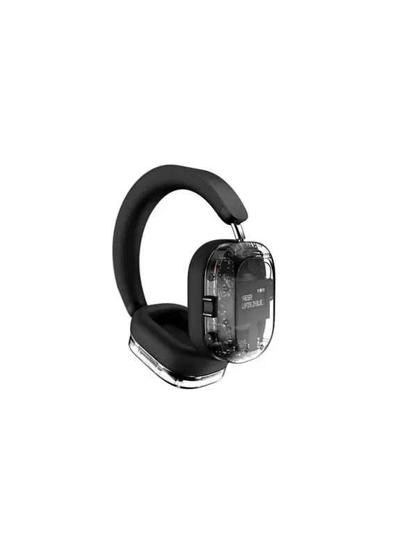 Mondo by Defunc Over-Ear ANC Bluetooth Headset Clear