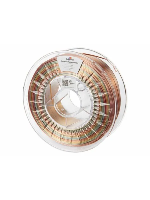 Spectrum 3D Filament / PLA SILK Rainbow / Ancient / â 1.75 mm / 1 kg