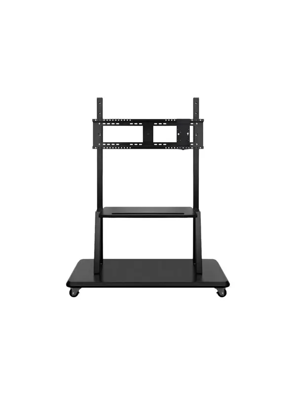 ViewSonic VB-STND-001-2C cart - for interactive flat panel / LCD display - rolling trolley stand - Max 150 kg - recommended for 98"