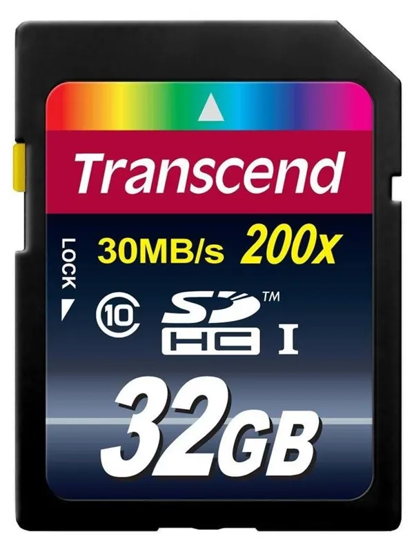 Transcend SDHC-minneskort - 32 GB