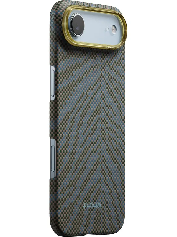 PITAKA Edge Case Breath of Veins - Dive Green - iPhone Air