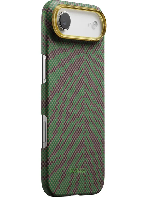PITAKA Edge Case Breath of Veins - Sprout Surge - iPhone Air