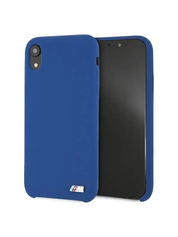 BMW Silicone M Collection iPhone Xr Case - Blue