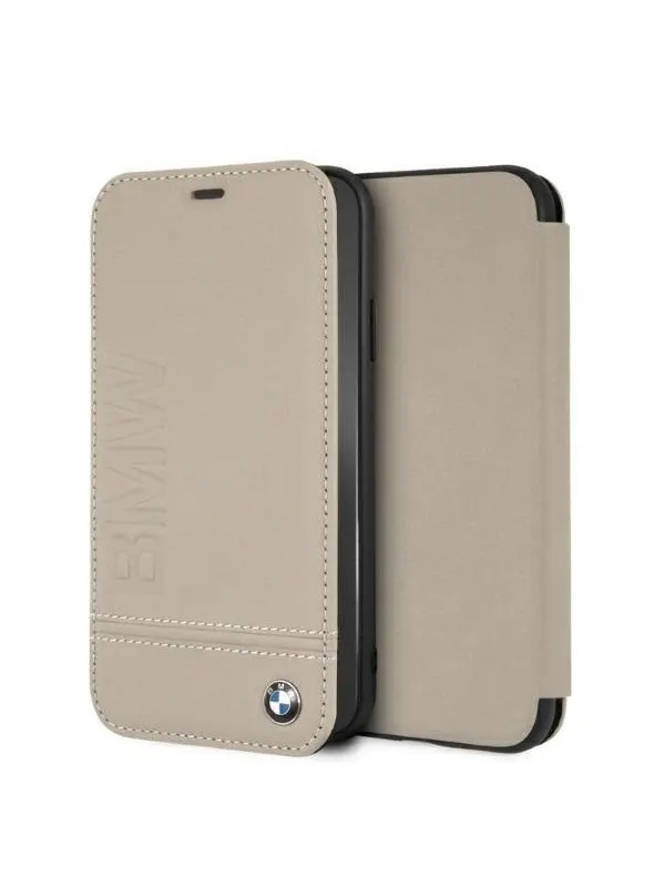 BMW Logo Imprint iPhone Xr Case - Beige