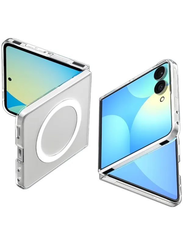 Spigen Air Skin MagSafe - clear white - Samsung Galaxy Z Flip8