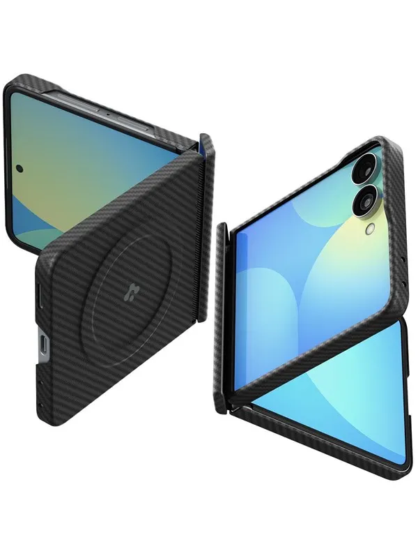 Spigen Air Skin Aramid MagSafe - black - Samsung Galaxy Z Flip8