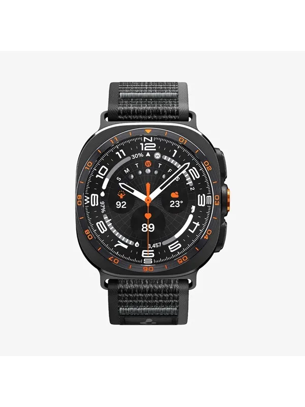 Spigen Athlex Air - active black gray - Samsung Galaxy Watch Ultra / Ultra2
