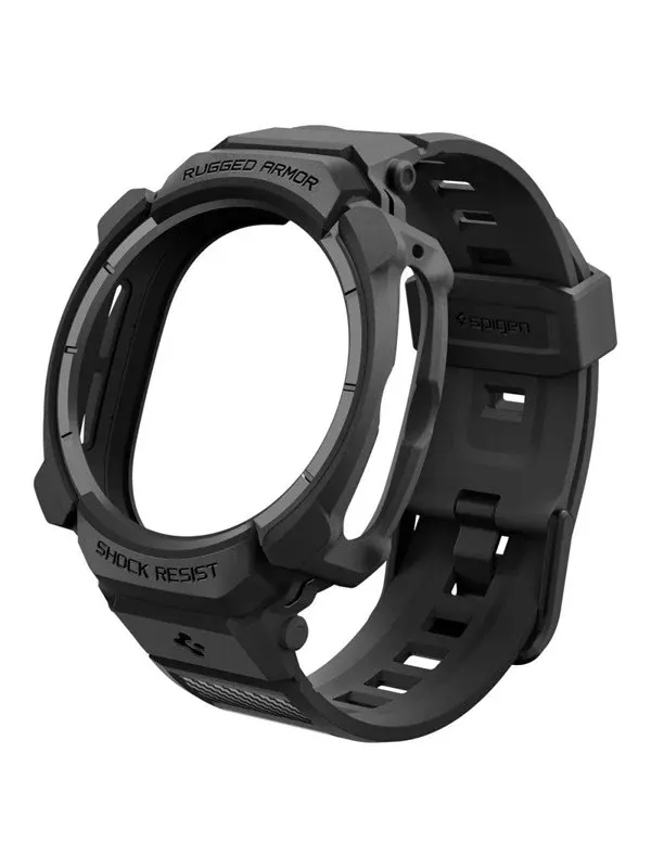 Spigen Rugged Armor Pro - matte black - Samsung Galaxy Watch Ultra2