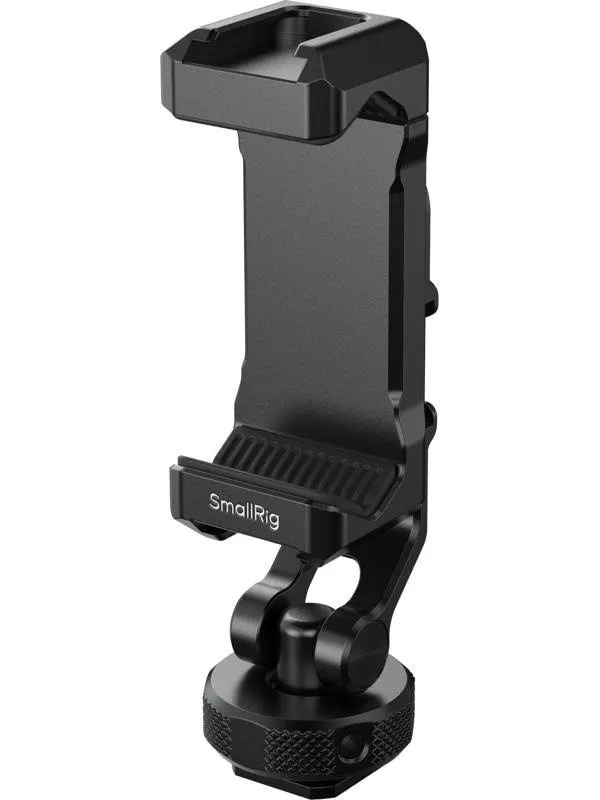 SmallRig 6661 PC-T1 Metal Phone Clamp with Triple Cold Shoe Mounts