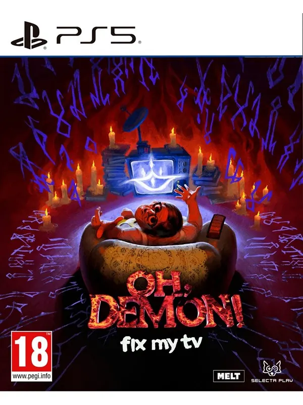 Oh Demon! Fix My TV - Sony PlayStation 5 - Äventyr