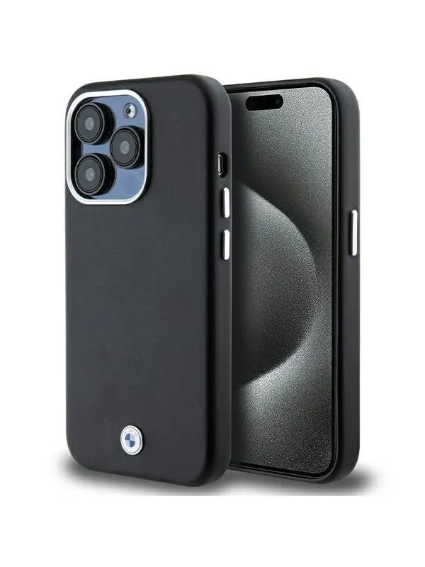 BMW Signature Wrapped Metal MagSafe case for iPhone 14 Pro Max - black