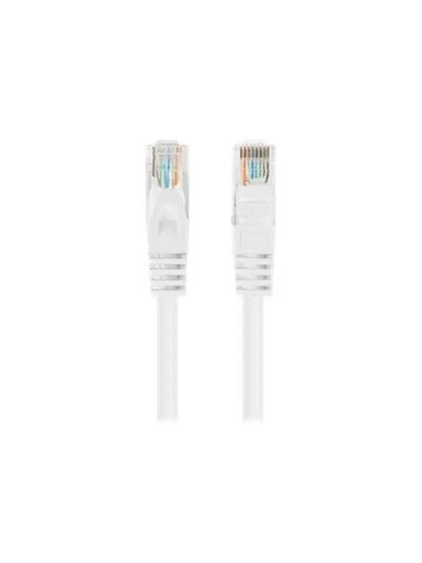 Lanberg patch cable - 50 cm - white RAL 9010 - Vit