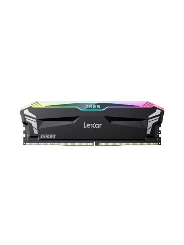 Lexar ARES RGB DDR5-6800 - 32GB - CL34 - Dual Channel (2 pcs) - AMD EXPO & Intel XMP - Svart med RGB
